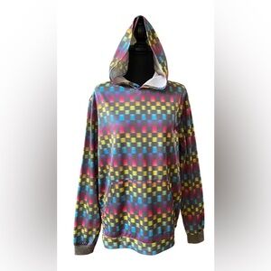 Fatally Pink: Colorful Pixelated Sweatshirt Hoodie